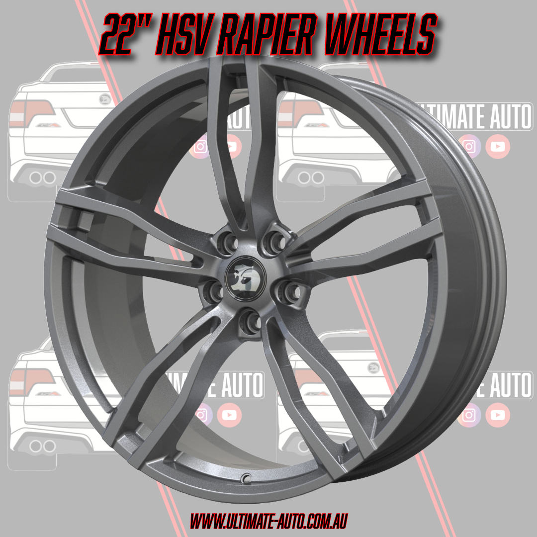 22" HSV Rapier wheels