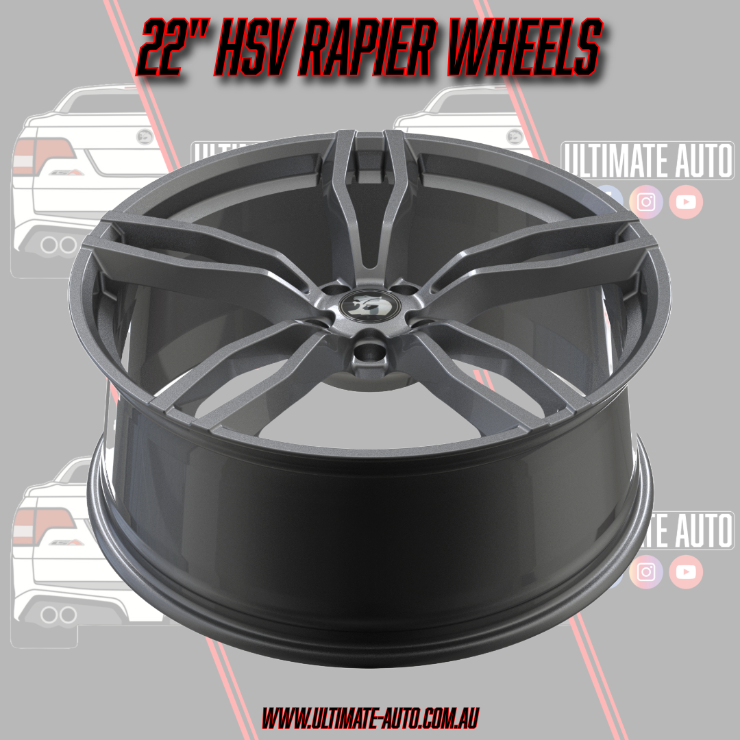 22" HSV Rapier wheels