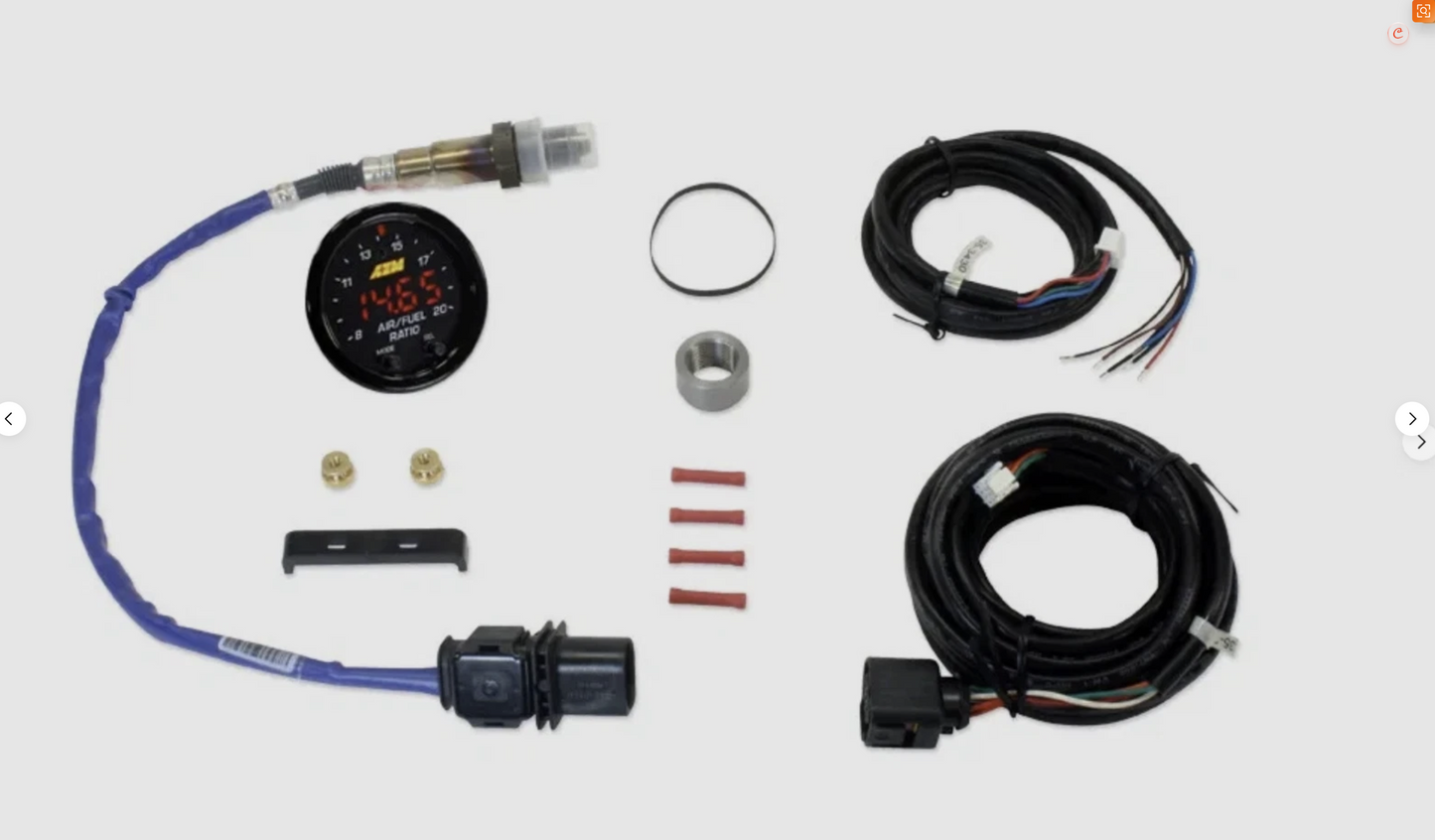 AEM X-Series Wideband 02 UEGO Air Fuel Ratio Gauge Kit 30-0300