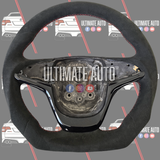 VF W1 HSV Alcantara + red stitching steering wheel