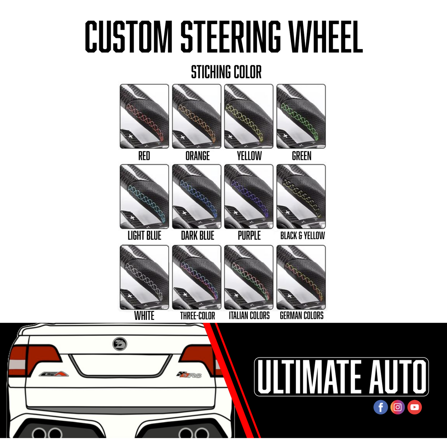 VY-VF HSV Steering wheel CUSTOM OPTIONS