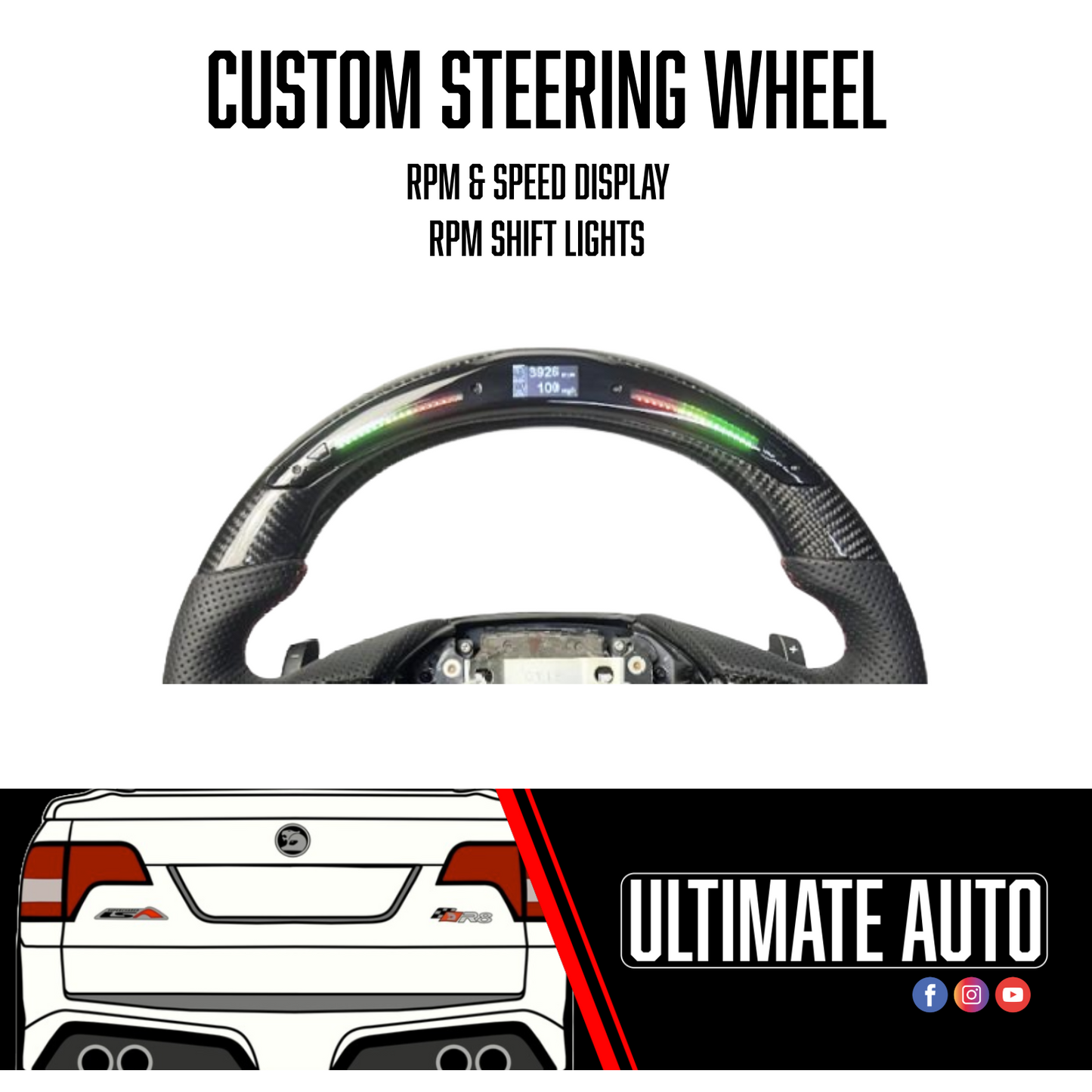 VY-VF HSV Steering wheel CUSTOM OPTIONS