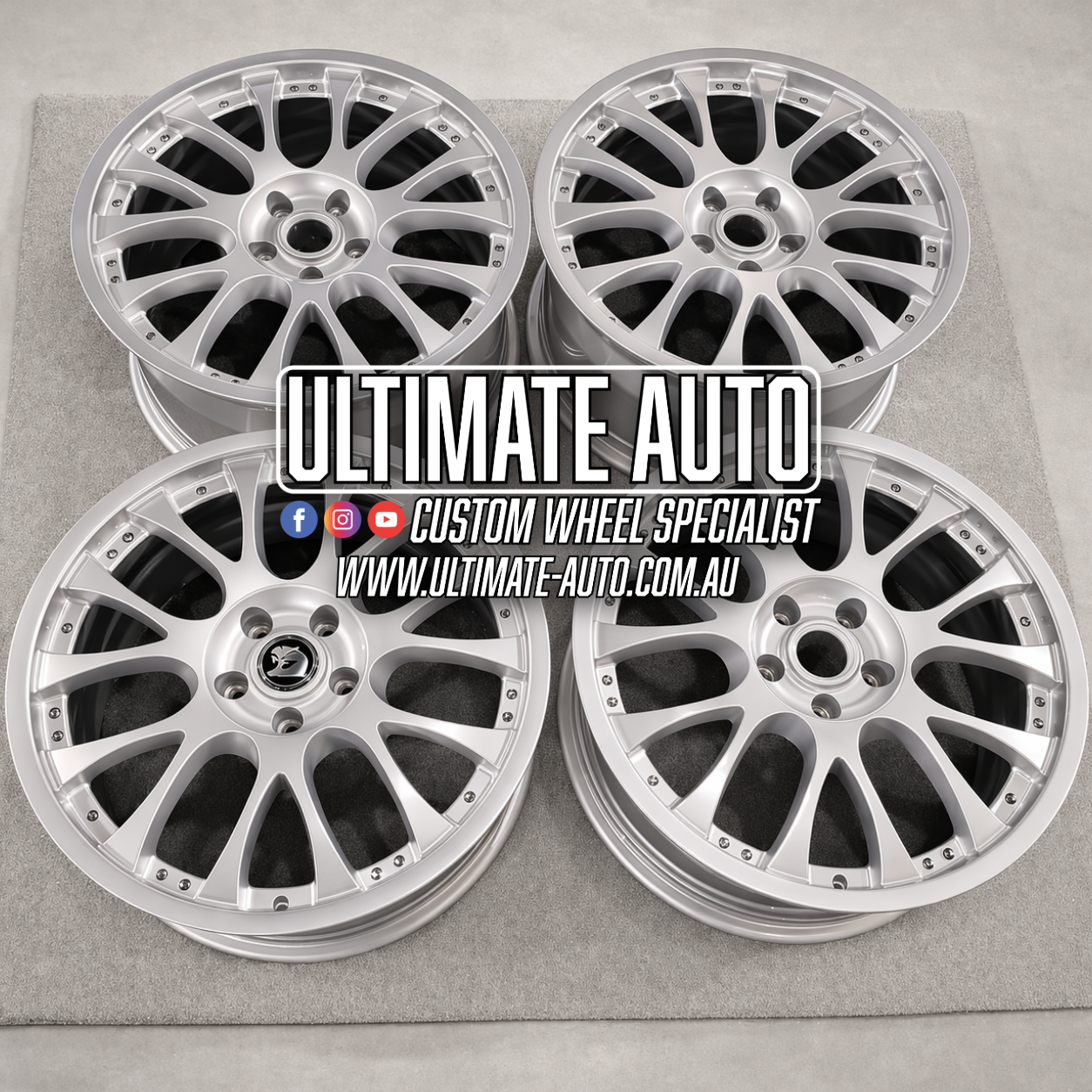 20" VZ HSV Maloo forged wheels