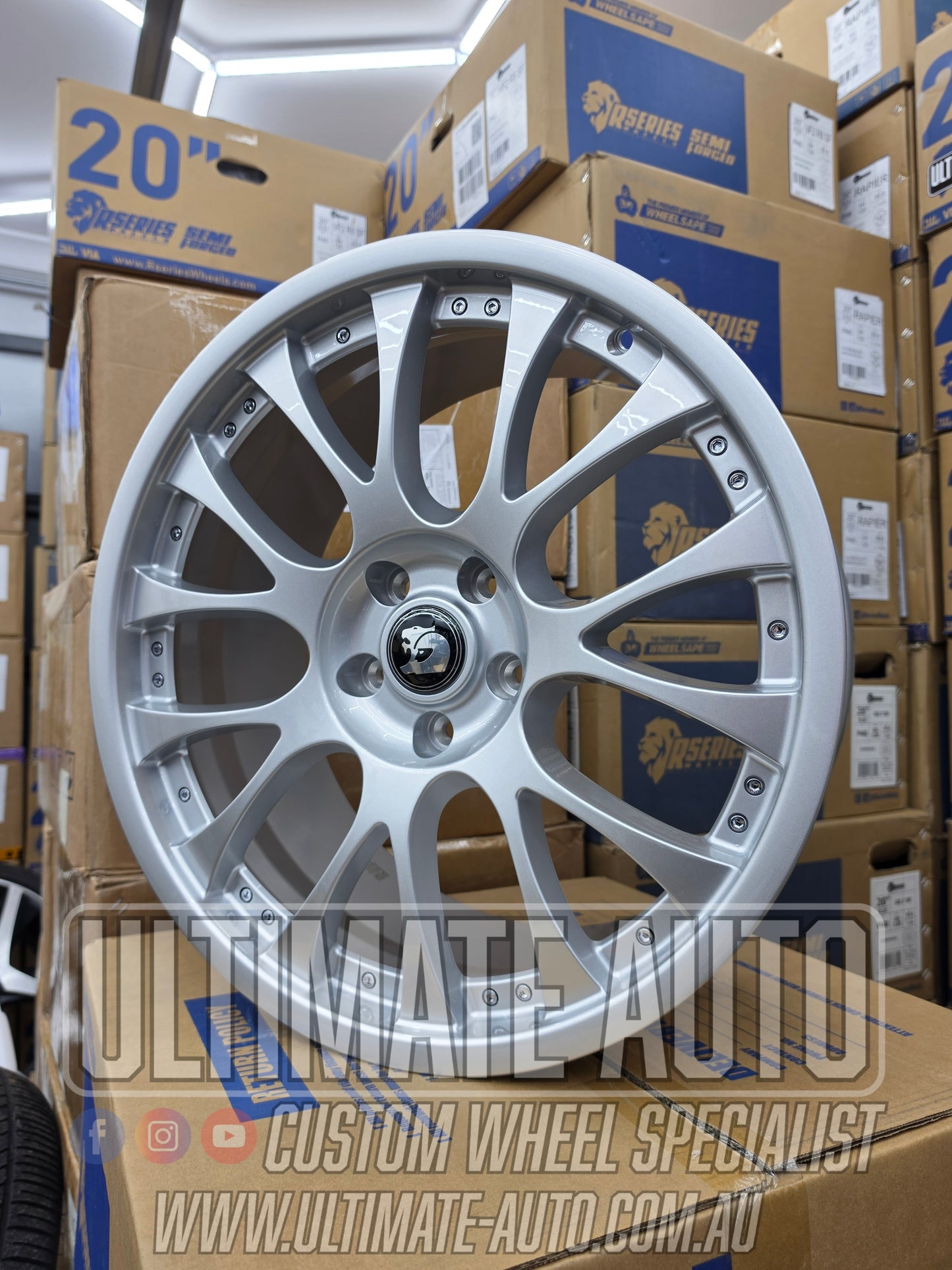 20" VZ HSV Maloo forged wheels